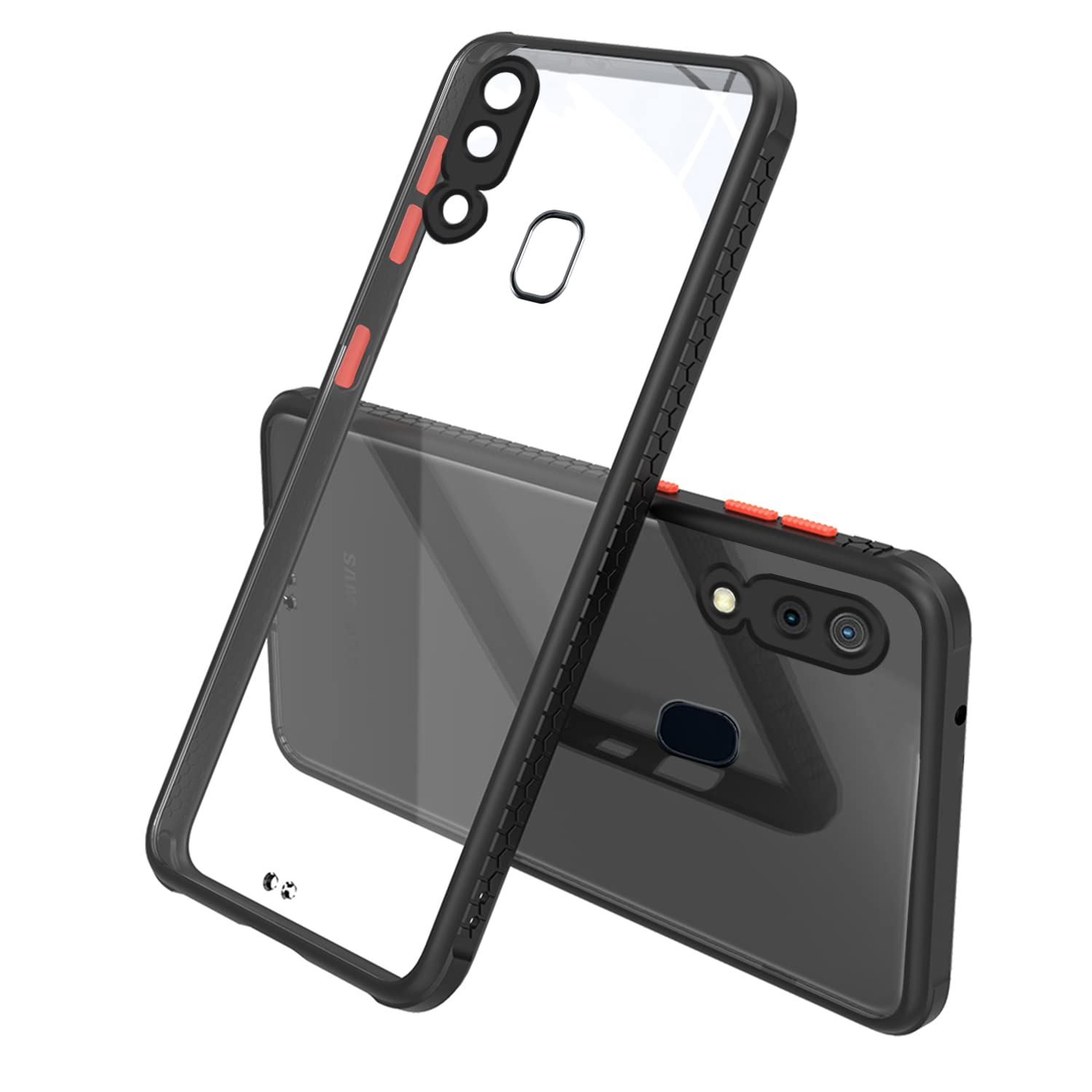 Black Clear mobile cover for Samsung A20/A30/M10s – Pikkme – photo 2