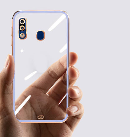 Samsung A20/A30 Chrome back cover in purple by Pikkme – photo 3
