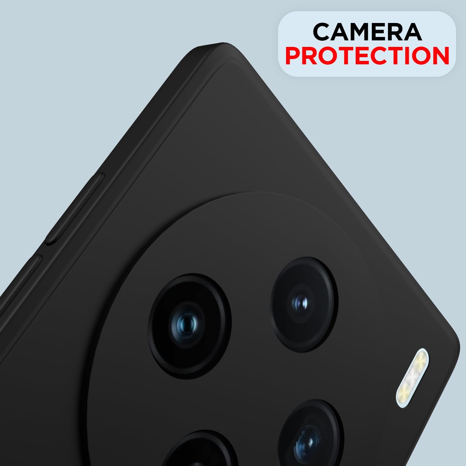 Black Matte back cover for Vivo X100 5G – Pikkme – photo 5
