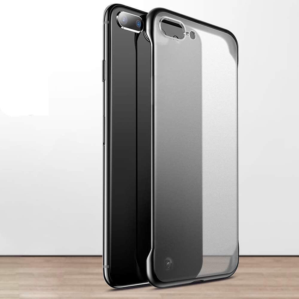 Pikkme black Frameless mobile cover for OnePlus 5