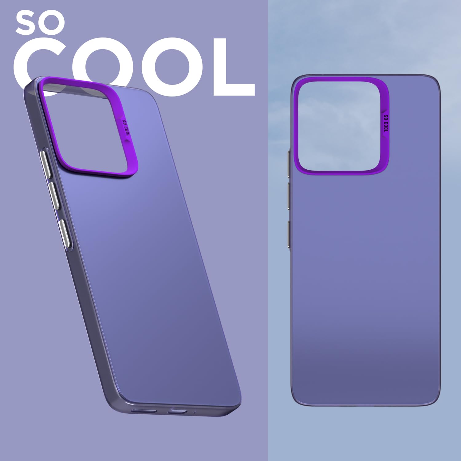 Purple phone cover for iQOO Z9 5G – Pikkme – photo 2