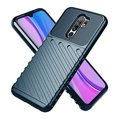 Pikkme blue mobile cover for Redmi 9 Prime