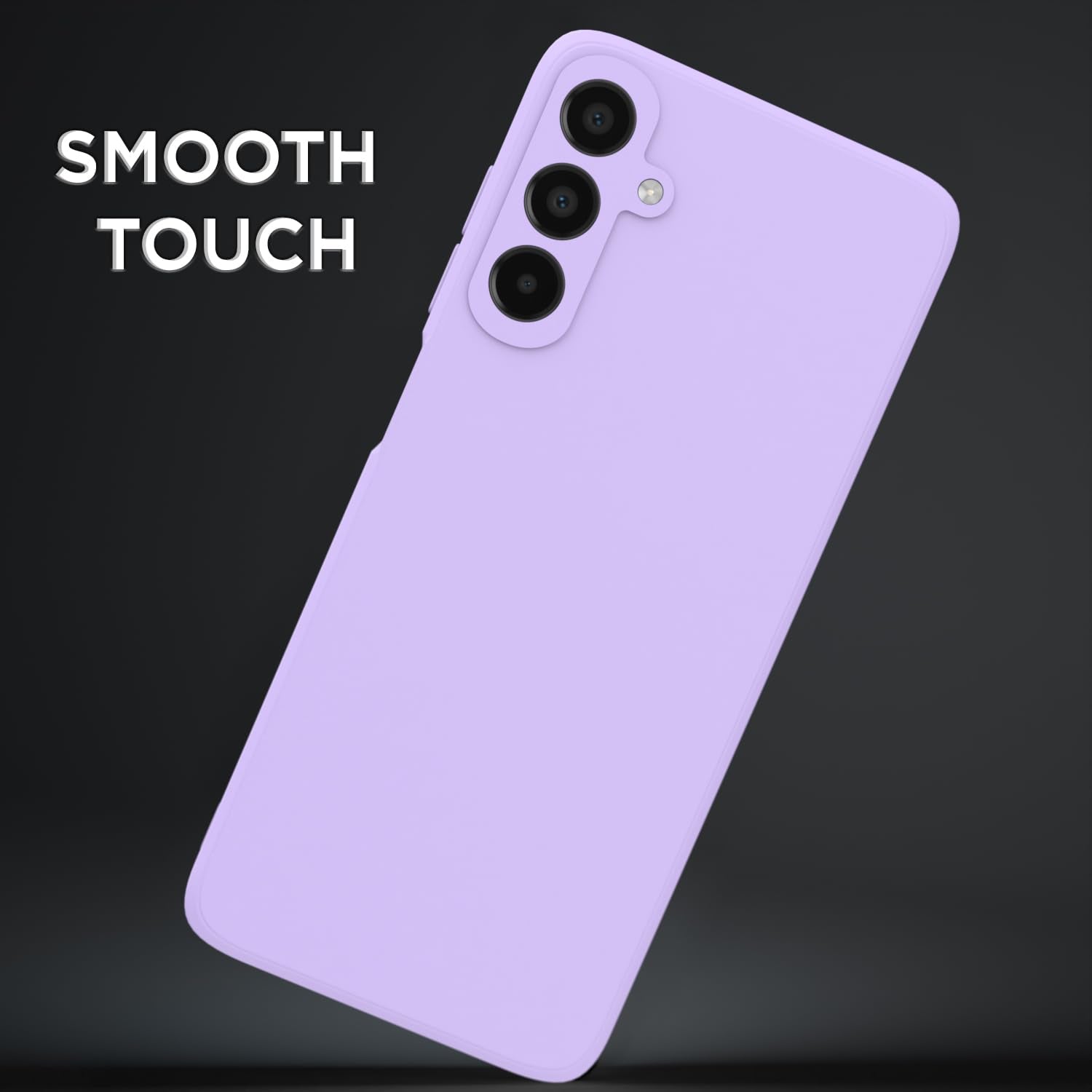 Pikkme Samsung Galaxy A15 5G Liquid Silicone Back Cover | Purple