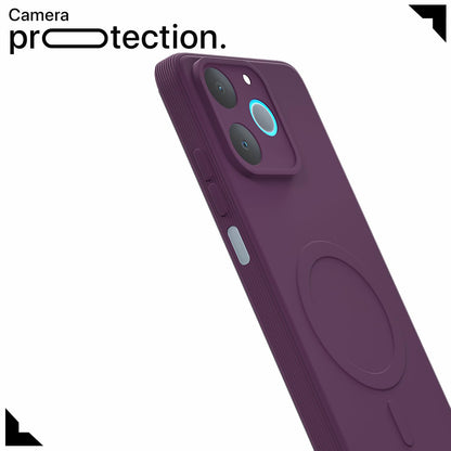 Pikkme purple MagSafe phone cover for Realme P4 Lite 4G – photo 5