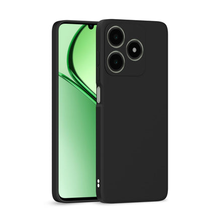 Pikkme black mobile cover for Realme C63 4G