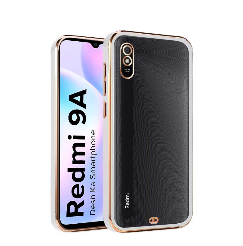 Pikkme Redmi 9A/9i/9A Sport Chrome white back cover