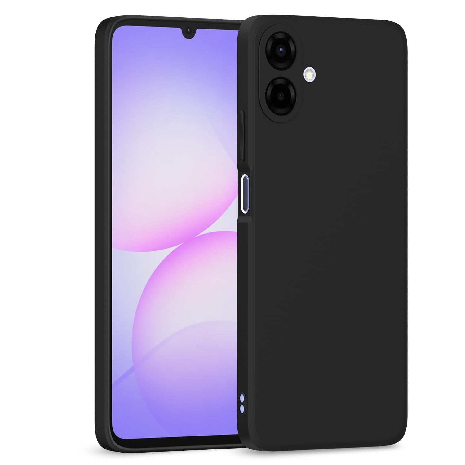 Samsung F70e 5G/M07/F07/A07/A07 5G Matte phone cover in black by Pikkme