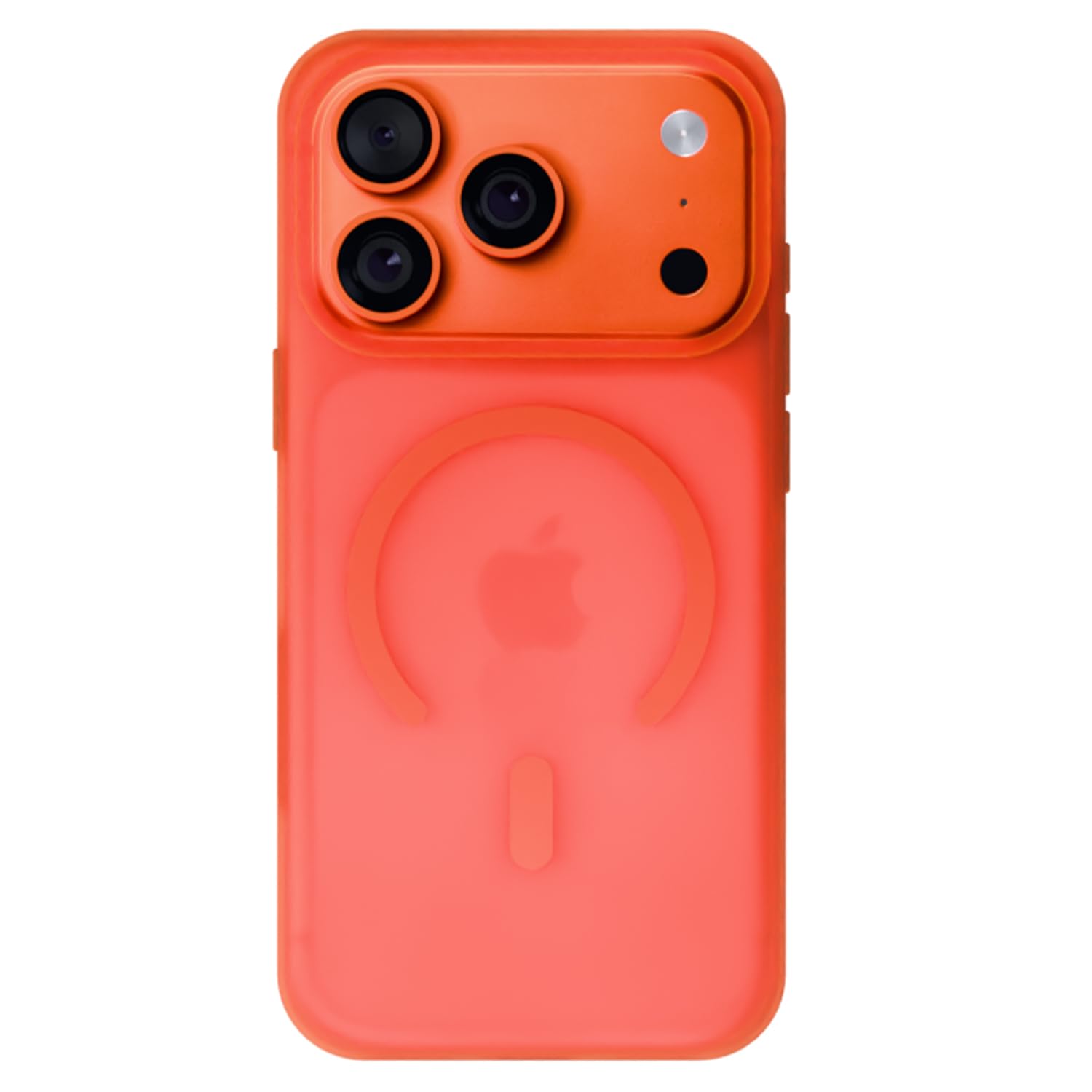 iPhone 17 Pro Max Soft Silicone back cover in orange by Pikkme – photo 8