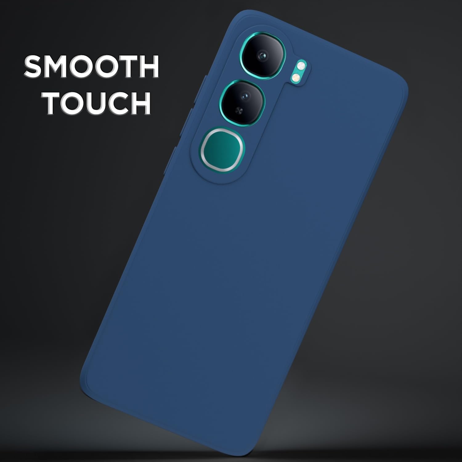 Blue Matte phone cover for Vivo Y300/V40 Lite 5G – Pikkme – photo 7