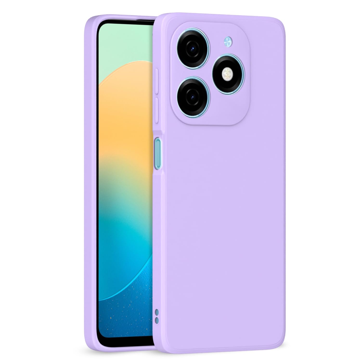 Pikkme purple Matte mobile cover for TECNO Spark GO 2024