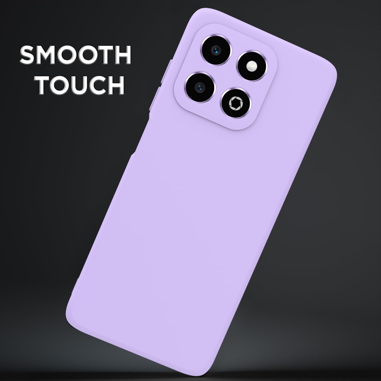Honor X6b Matte mobile back cover in purple by Pikkme – photo 7