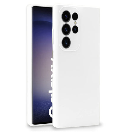 Samsung S23 Ultra 5G phone cover in white by Pikkme