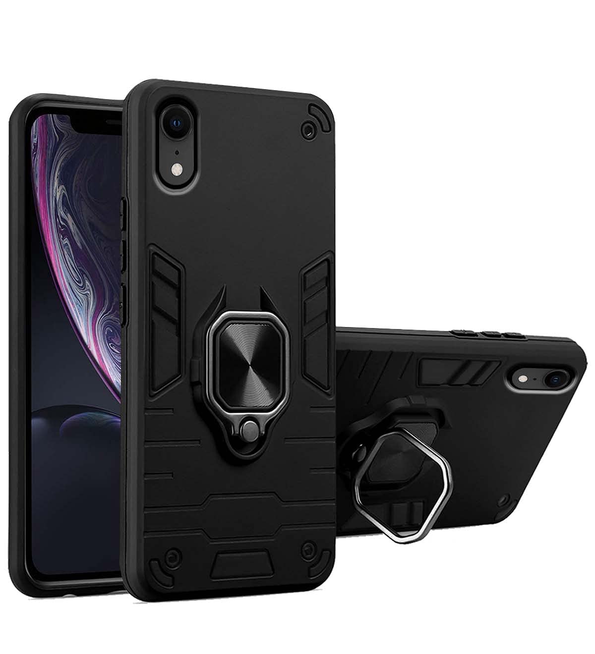 Pikkme black back cover for iPhone XR