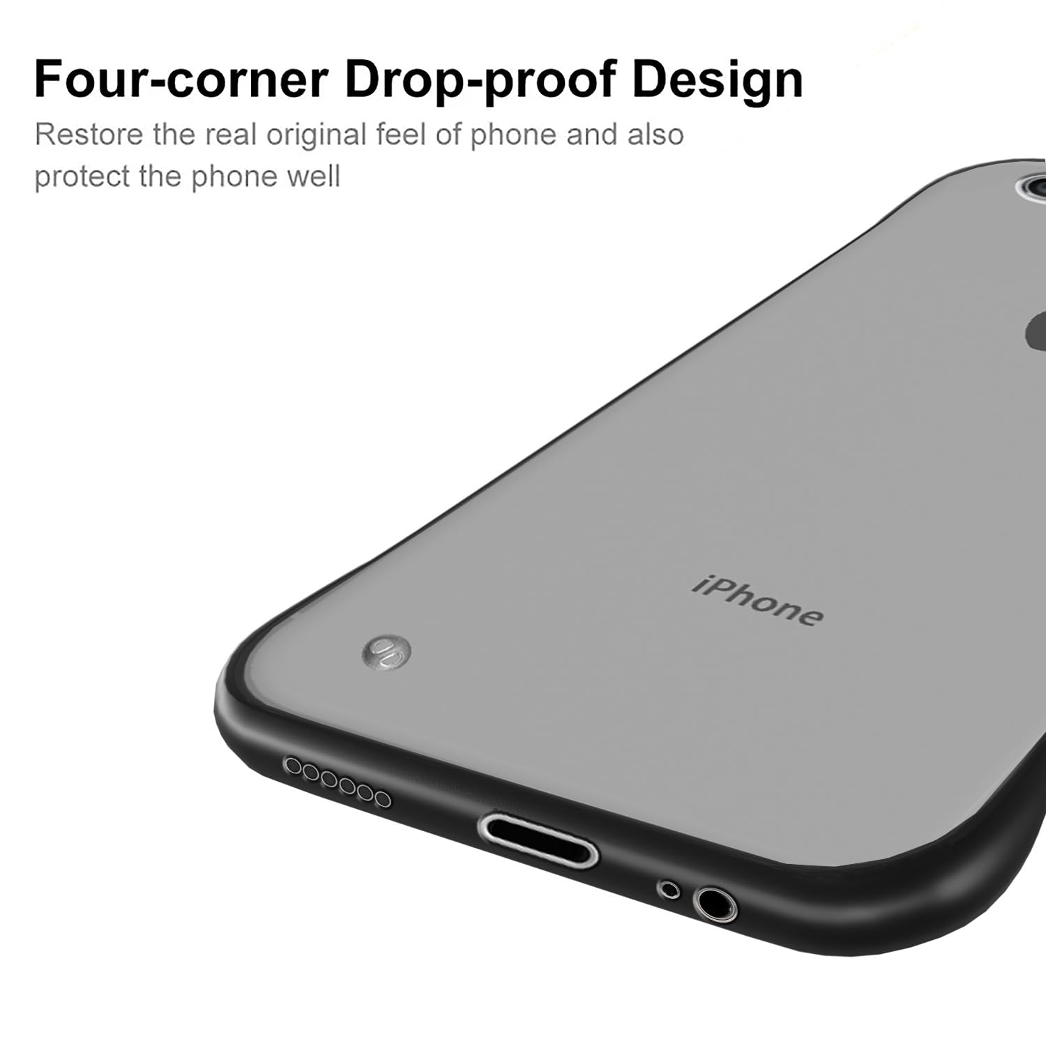 Black phone cover for iPhone 6/6s – Pikkme – photo 5