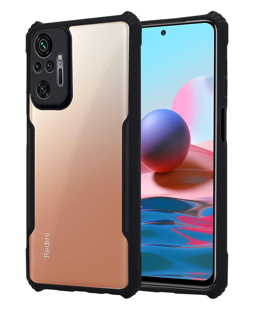 Redmi Note 10 Pro/Note 10 Pro Max Eagle phone cover in black by Pikkme