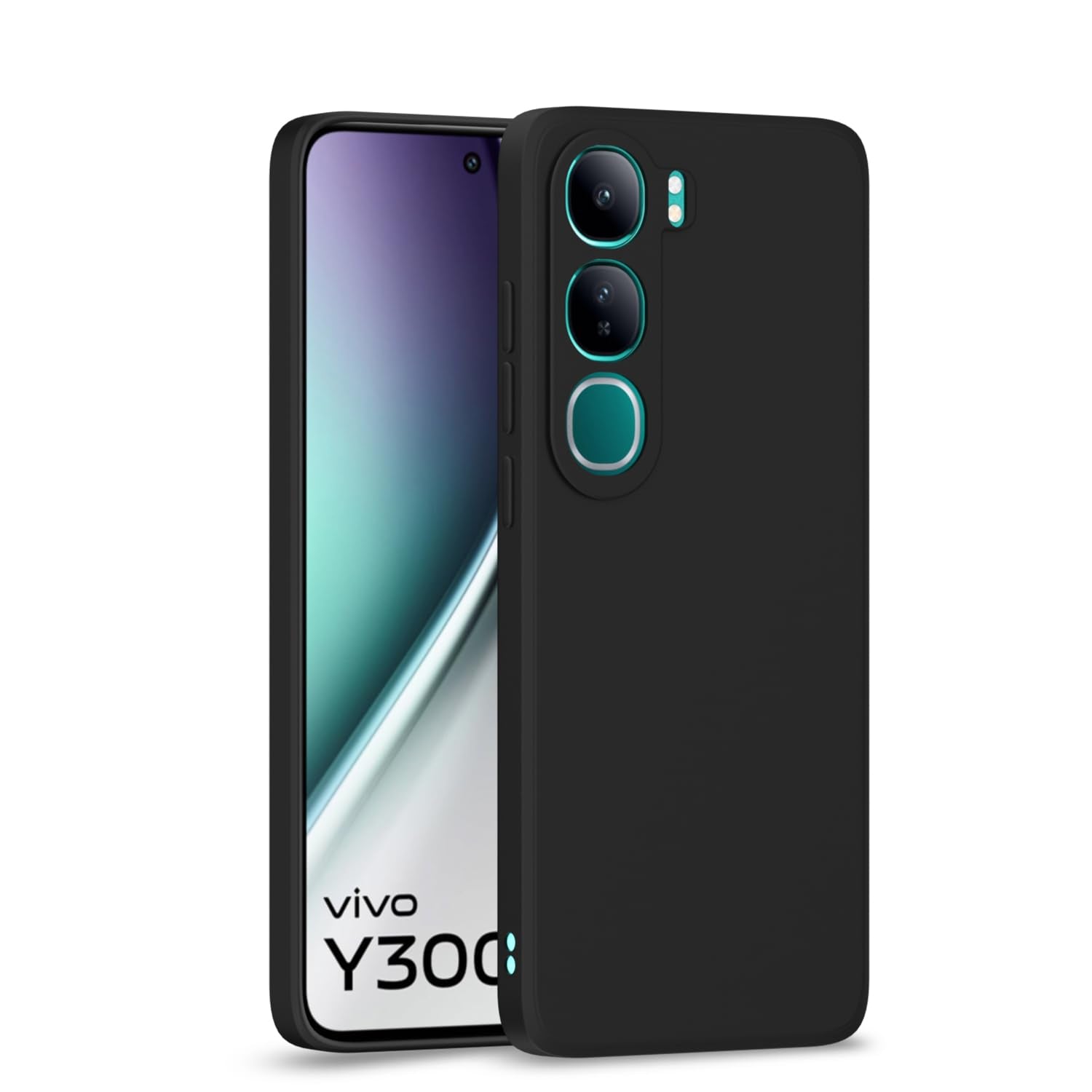 Pikkme Vivo Y300/V40 Lite 5G black back cover