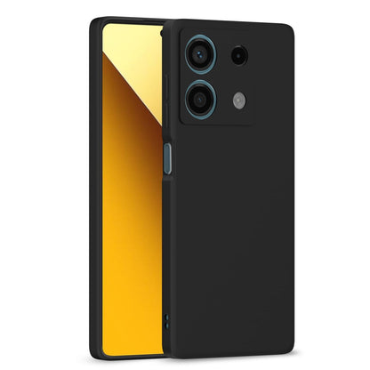 Black Matte mobile cover for Redmi Note 13 5G – Pikkme