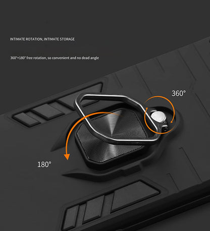 Pikkme Oppo F9 Pro, Realme 2 Pro, Oppo F9 D5 Tough Armor black mobile cover – photo 5