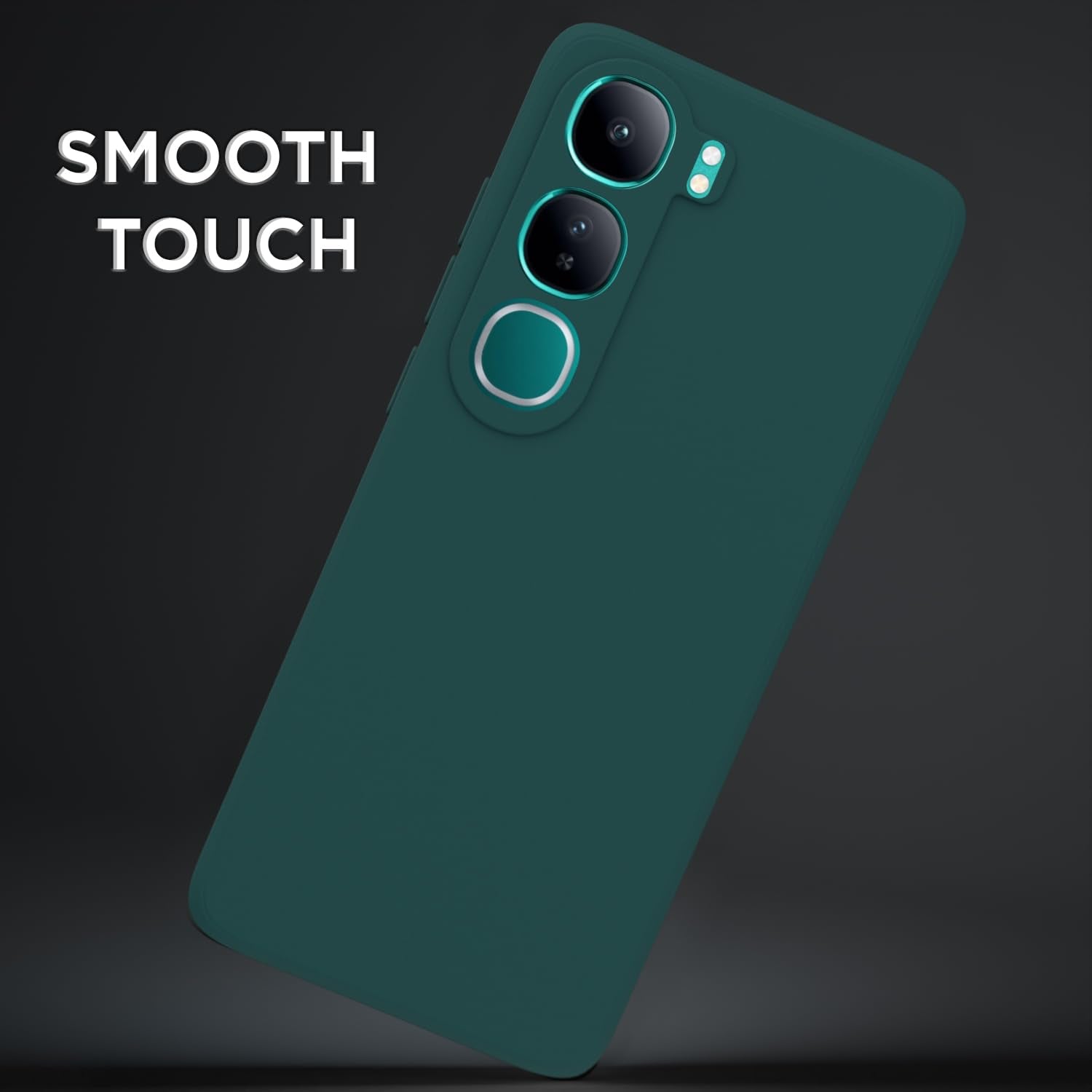 Pikkme green Matte back cover for Vivo Y300/V40 Lite 5G – photo 7