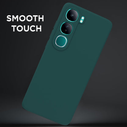 Pikkme green Matte back cover for Vivo Y300/V40 Lite 5G – photo 7