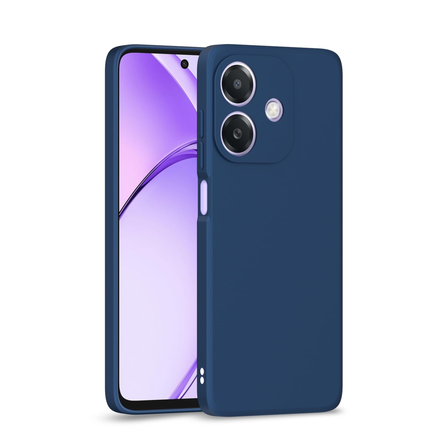 Oppo A3x 5G/A3x 4G/A3 5G Matte back cover in blue by Pikkme