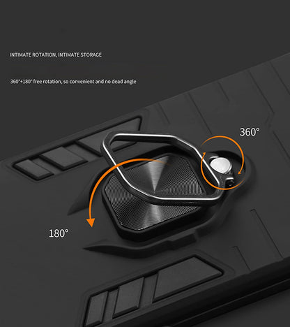 Poco C3 D5 Tough Armor back cover in black by Pikkme – photo 5