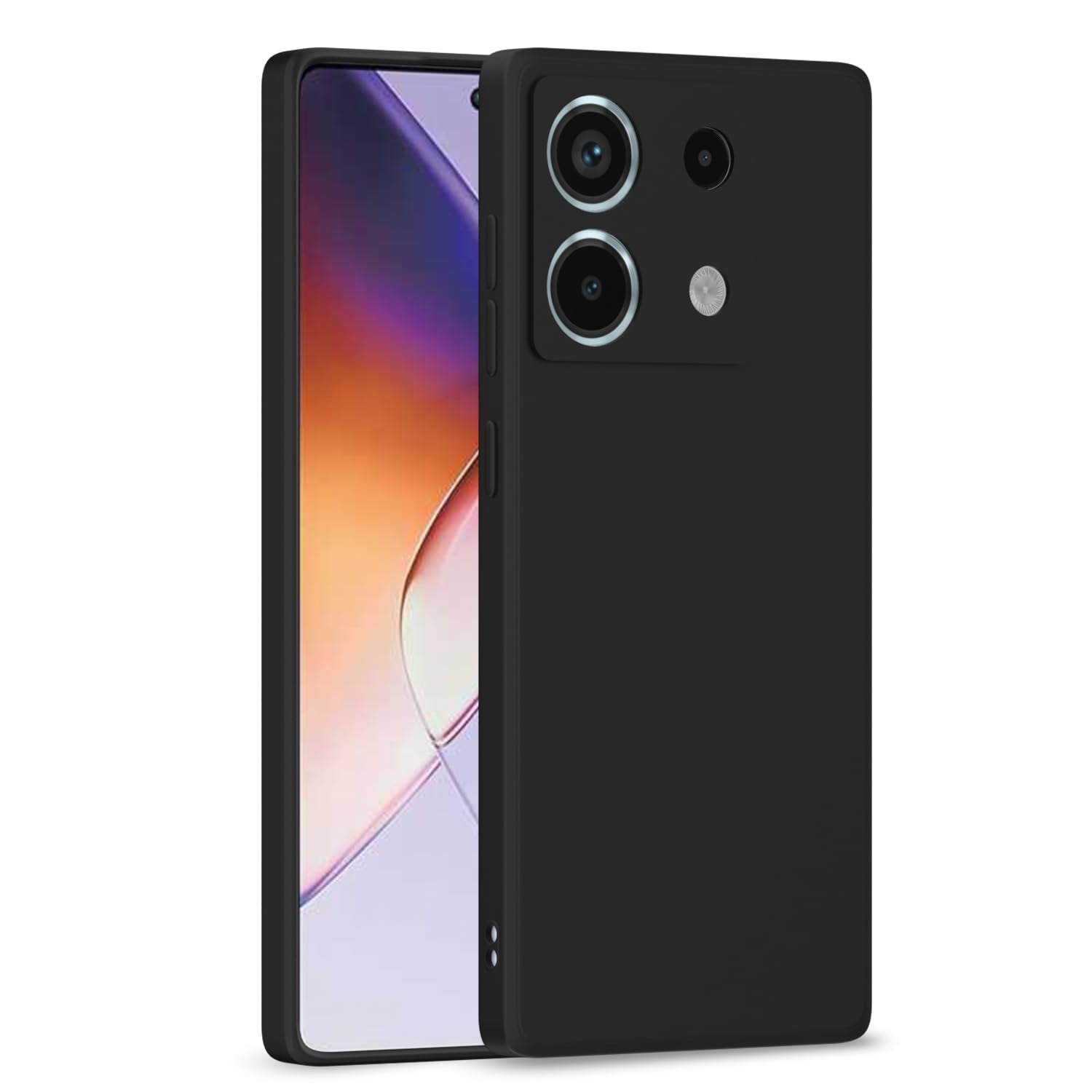 Pikkme Redmi Note 13 Pro 5G black phone cover