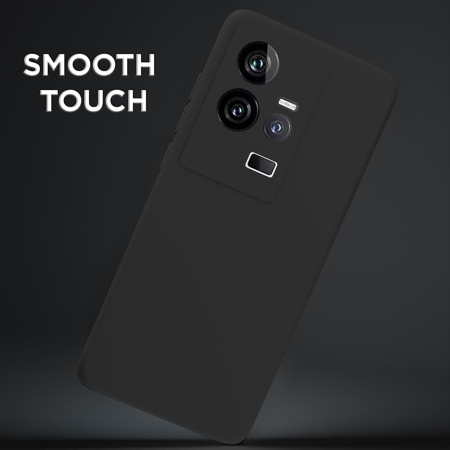 Pikkme iQOO 11 5G black mobile back cover – photo 7
