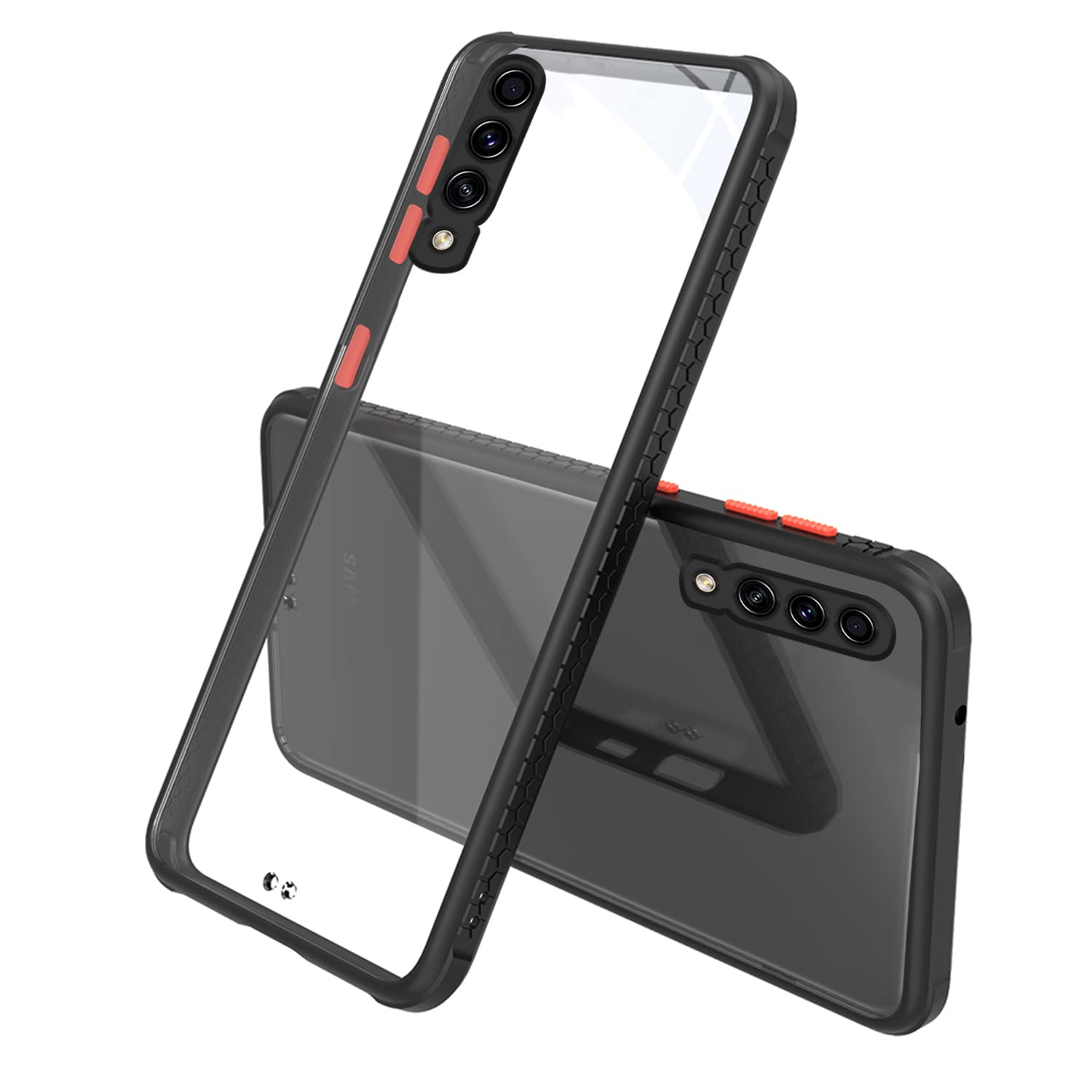 Pikkme Samsung A50/A30s/A50s black back cover