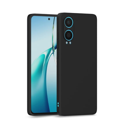 Pikkme  OnePlus Nord CE4 Lite 5G  Liquid Silicone Back Cover - Black
