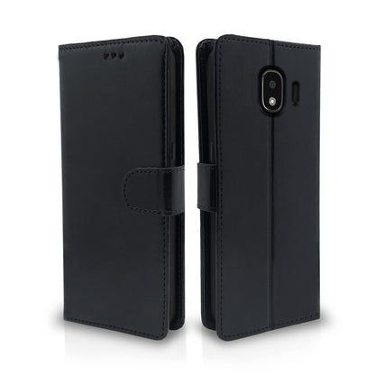 Black wallet flip cover for Samsung J2 2018 – Pikkme