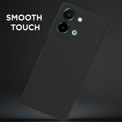 Black Matte back cover for Vivo Y28 4G – Pikkme – photo 2