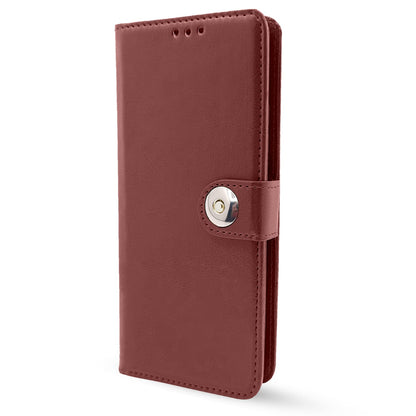 Pikkme button brown Wallet wallet flip cover for Samsung A14 4G/A14 5G – photo 7