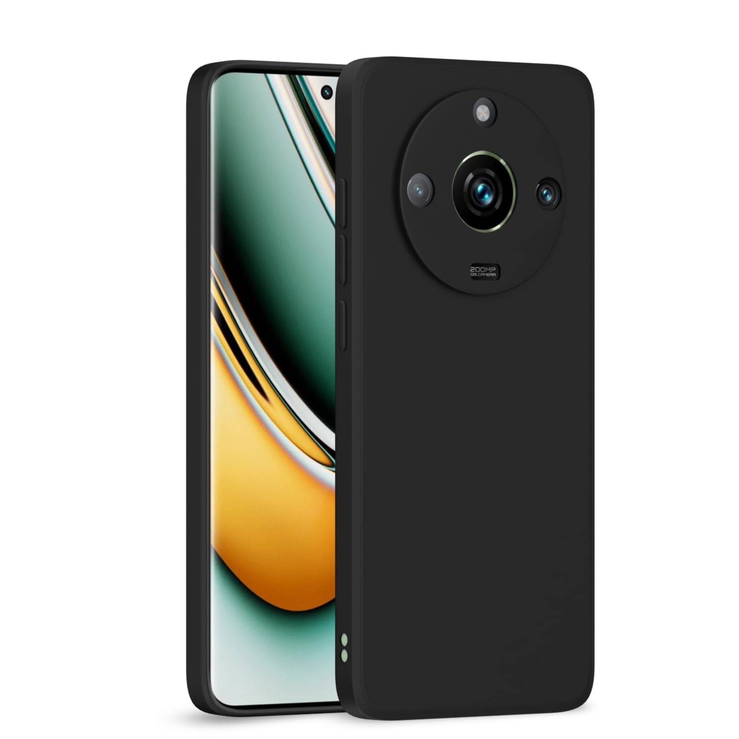 Pikkme Realme 11 Pro/11 Pro Plus 5G black mobile back cover