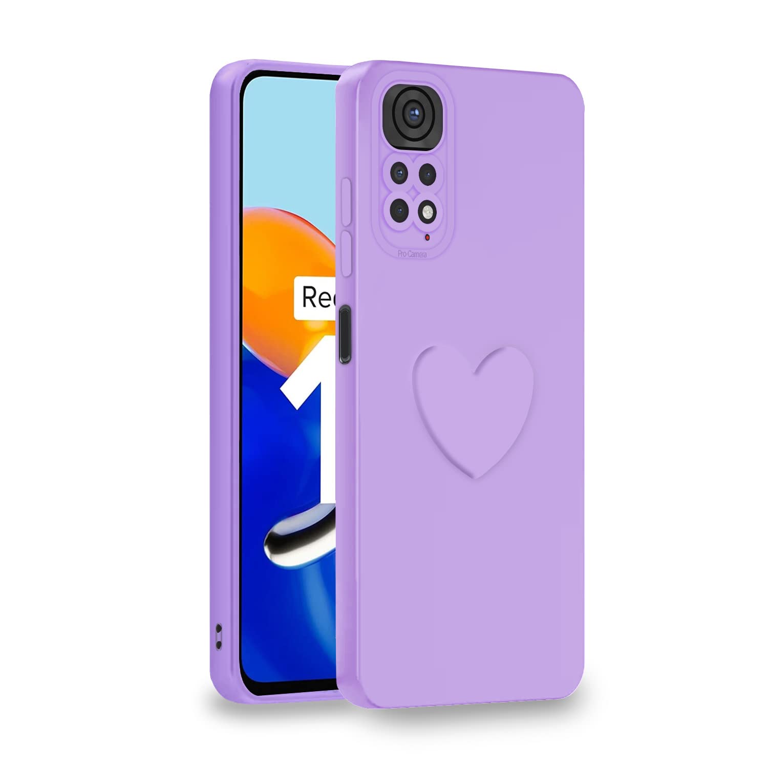 Redmi Note 11/Note 11s Chain mobile back cover in purple by Pikkme