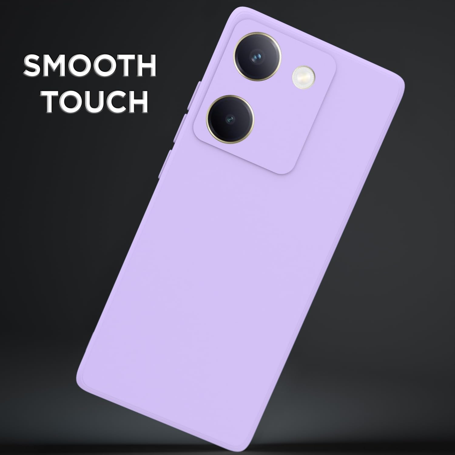 Pikkme Vivo T3x 5G / Vivo Y200i 5G Soft Matte Silicone Shockproof Case | Blue