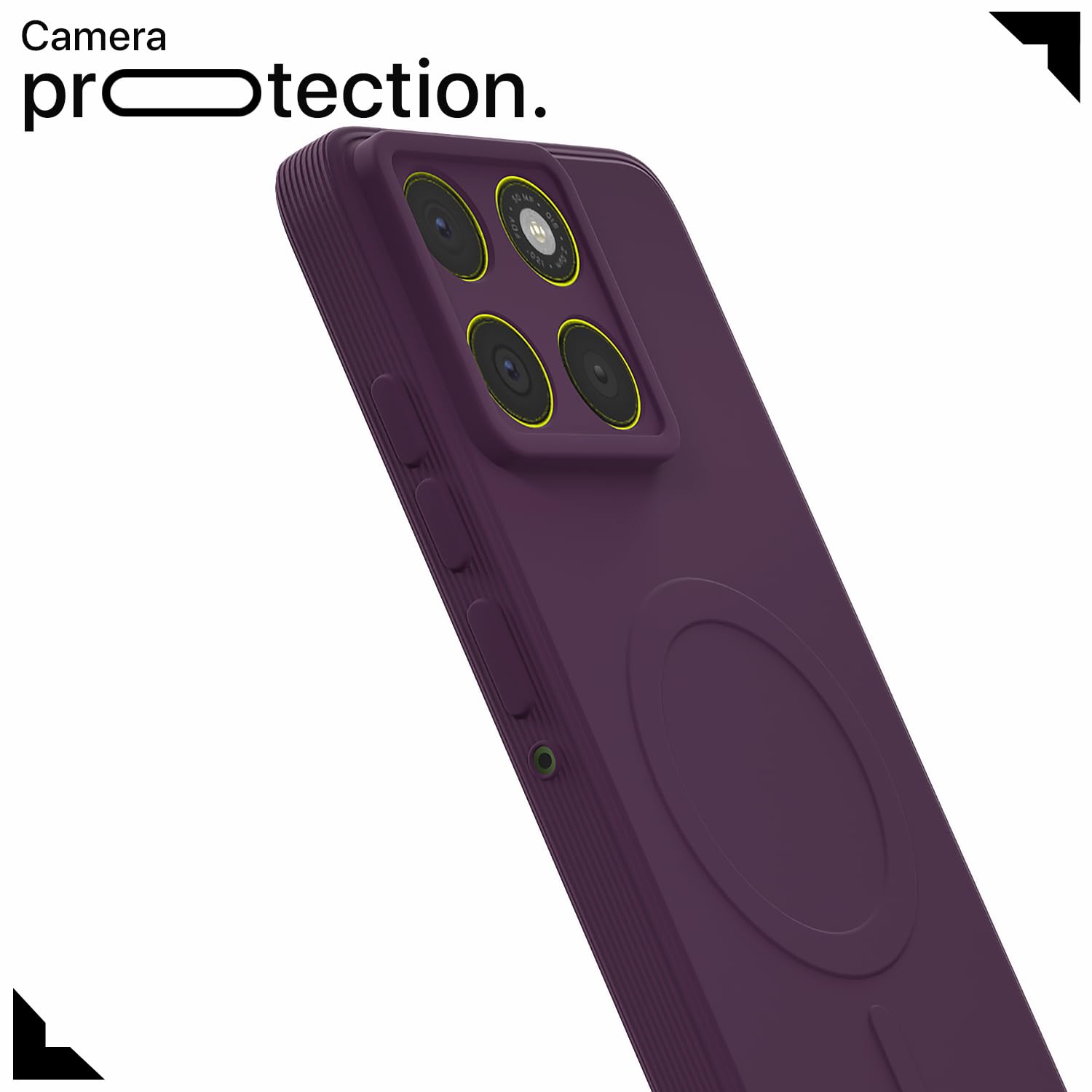 Pikkme Moto Edge 70 5G MagSafe purple phone cover – photo 5