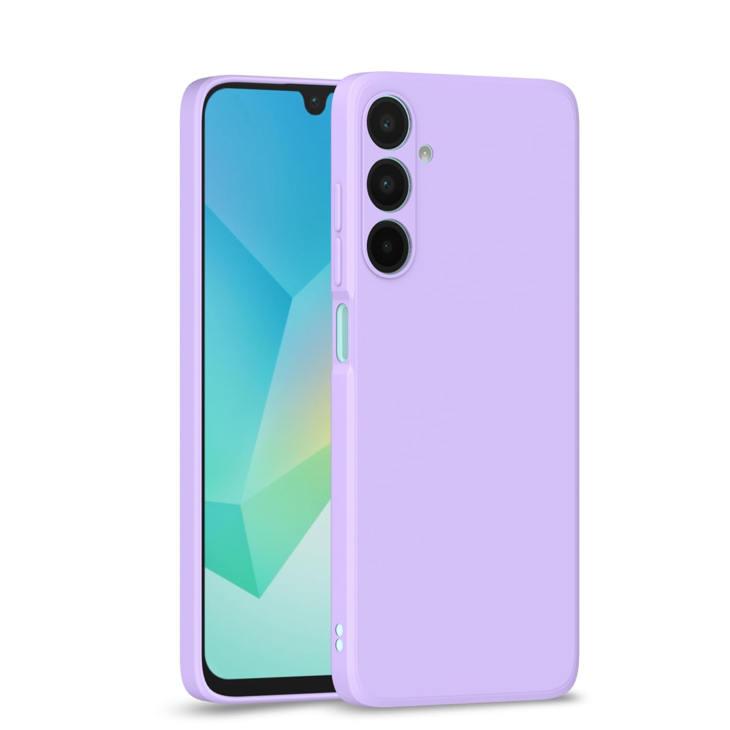 Samsung A16 5G Matte back cover in purple by Pikkme
