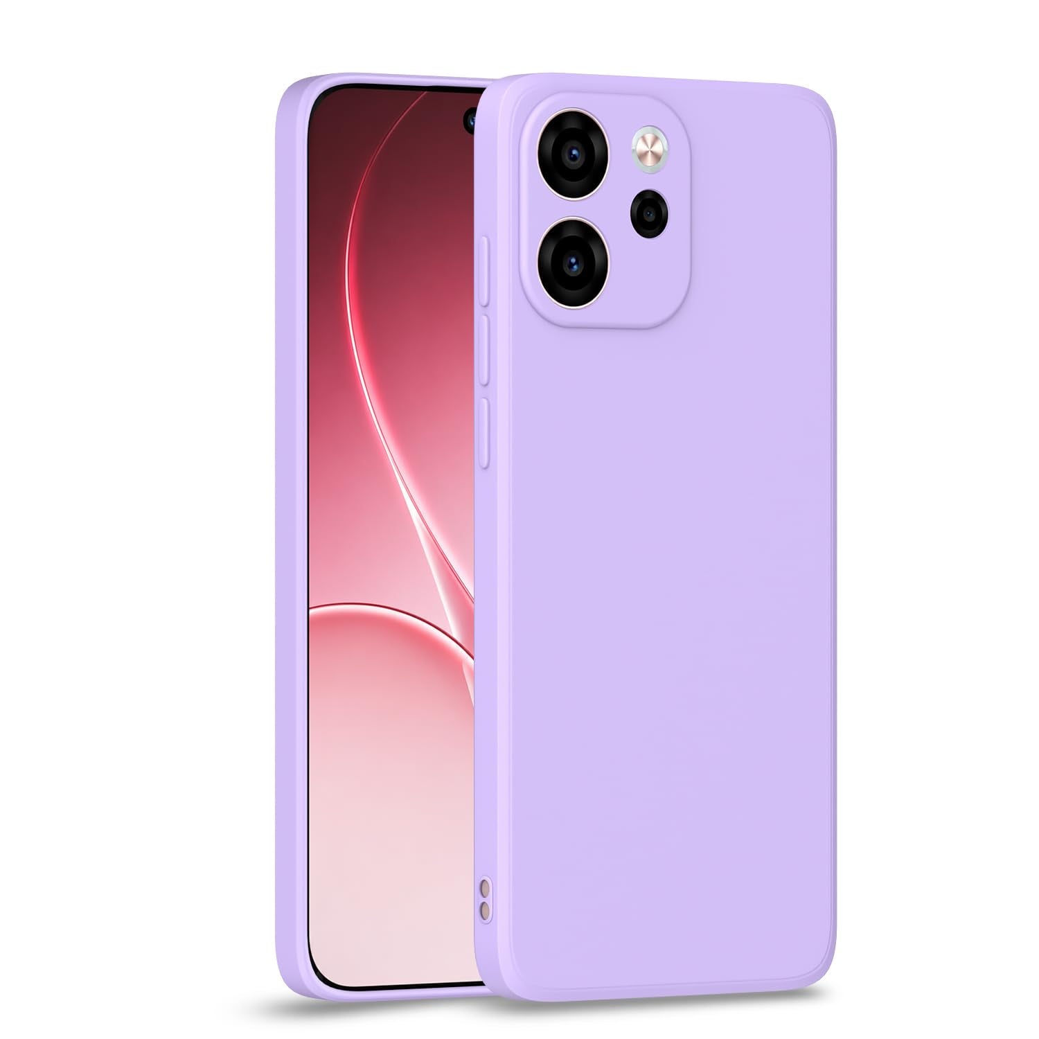 Purple Matte mobile back cover for Oppo Reno 15F 5G – Pikkme