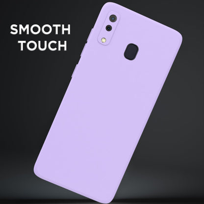 Pikkme Samsung Galaxy A20 / A30 / M10s Liquid Silicone Back Cover | Purple