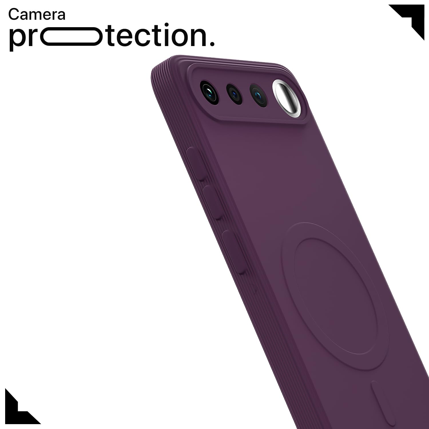 Pikkme purple MagSafe phone cover for Realme 16 5G – photo 5
