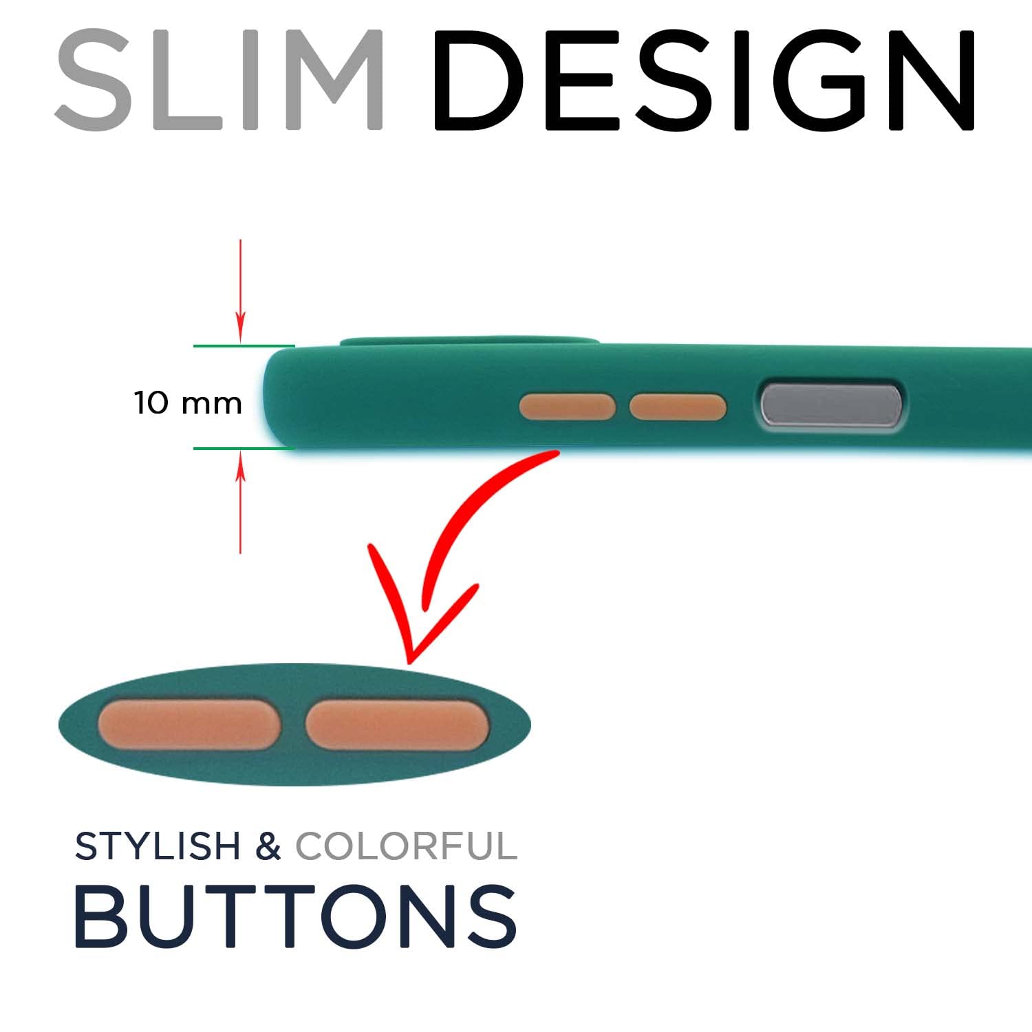 Green mobile back cover for Samsung M51 – Pikkme – photo 5