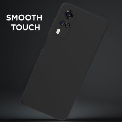 Pikkme Vivo Y31 / Y51A / Y51 / Y51i  Soft Matte Silicone Shockproof Case (Black)