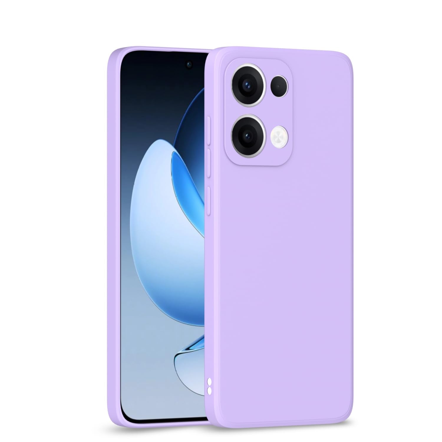 OPPO Reno 13 5G Matte phone cover in purple by Pikkme