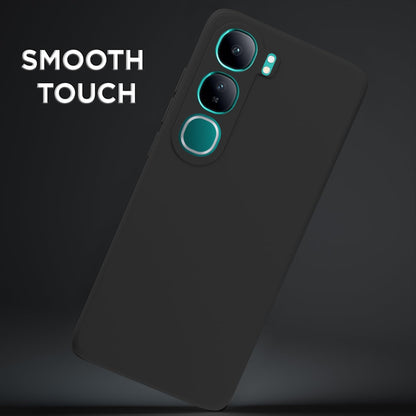 Black mobile back cover for Vivo Y300/V40 Lite 5G – Pikkme – photo 7