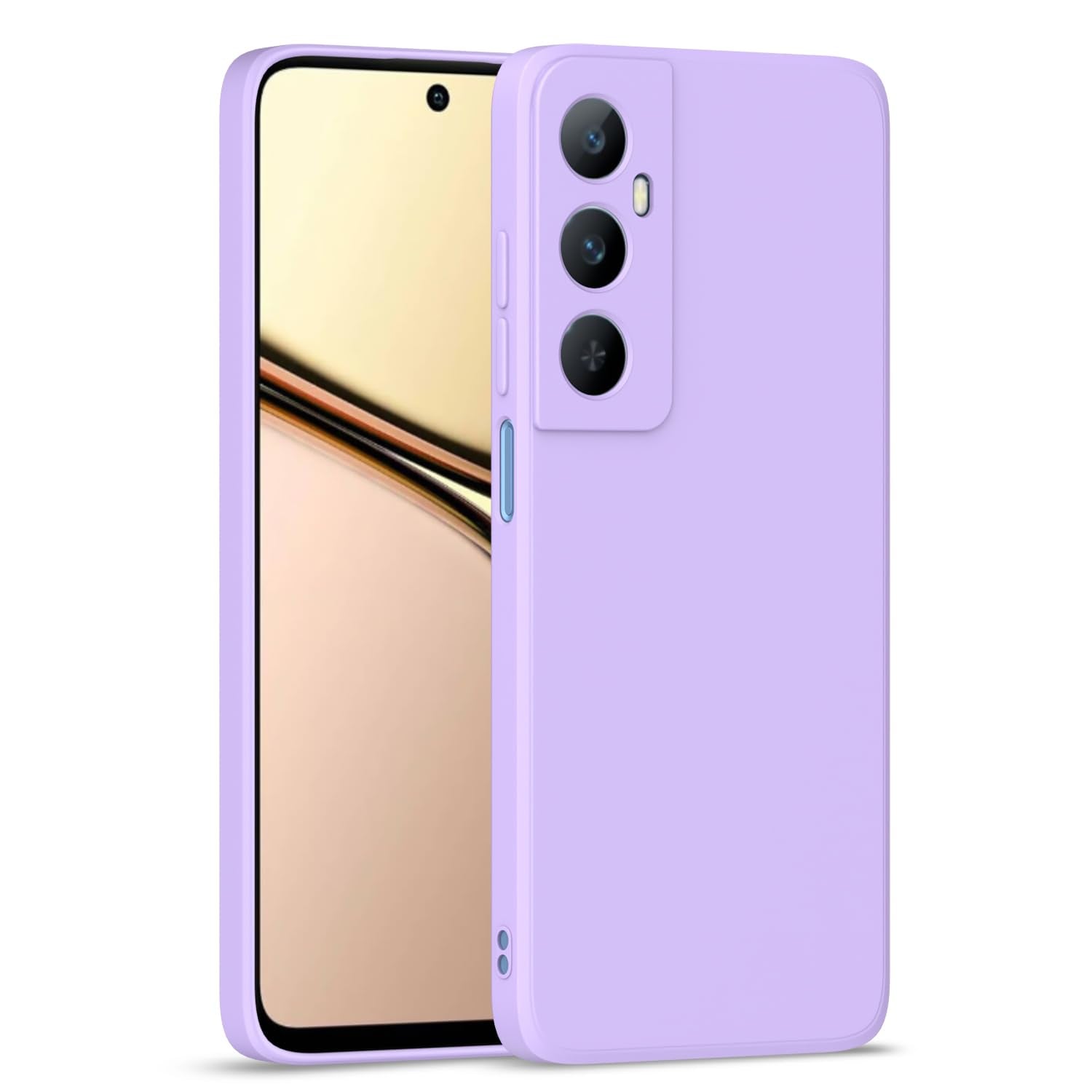 Pikkme Realme C65 4G Matte purple mobile back cover