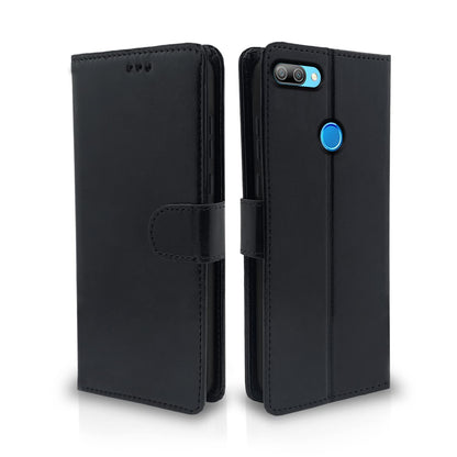 Black Wallet wallet flip cover for Honor 9N – Pikkme