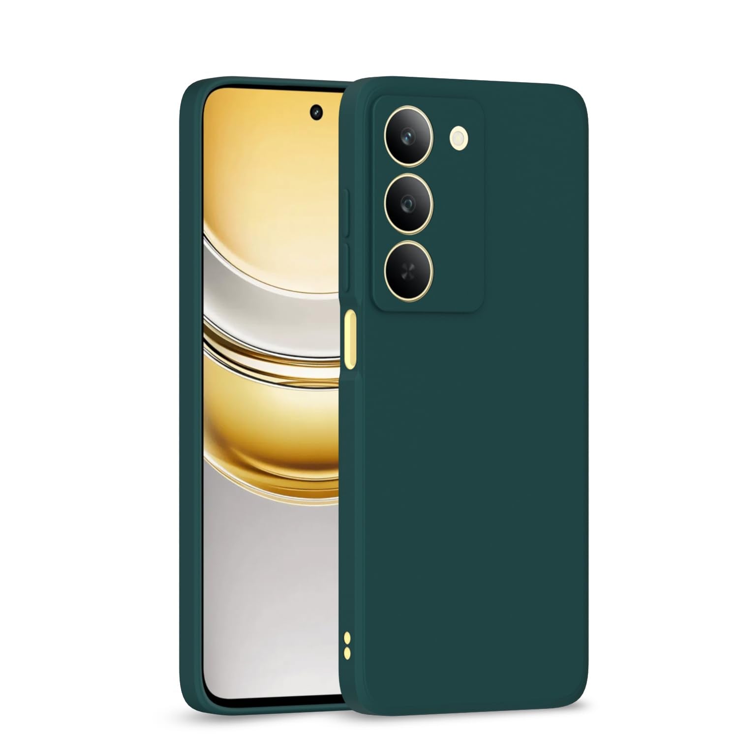 Green Matte back cover for Realme Narzo 80x/P3x/14X 5G – Pikkme