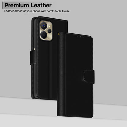 Realme 9i 5G Wallet flip cover in black by Pikkme – photo 2