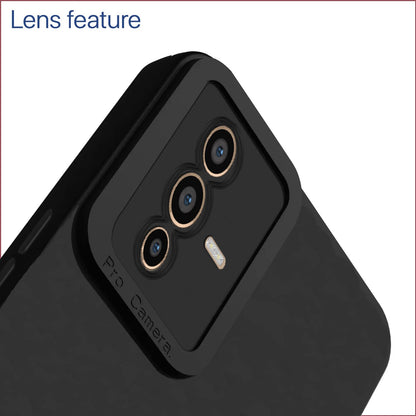 Pikkme Vivo V23 5G black mobile back cover – photo 5